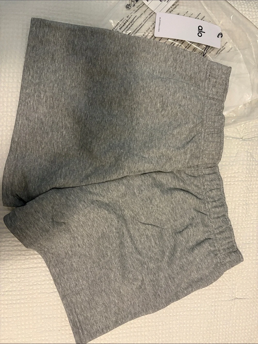 ALO Accolade Grey Women’s Athletic Lounge Shorts, BNWT